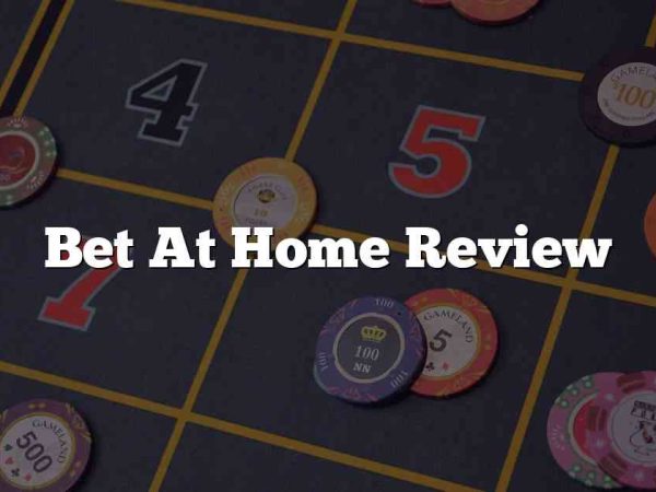 Bet At Home Review